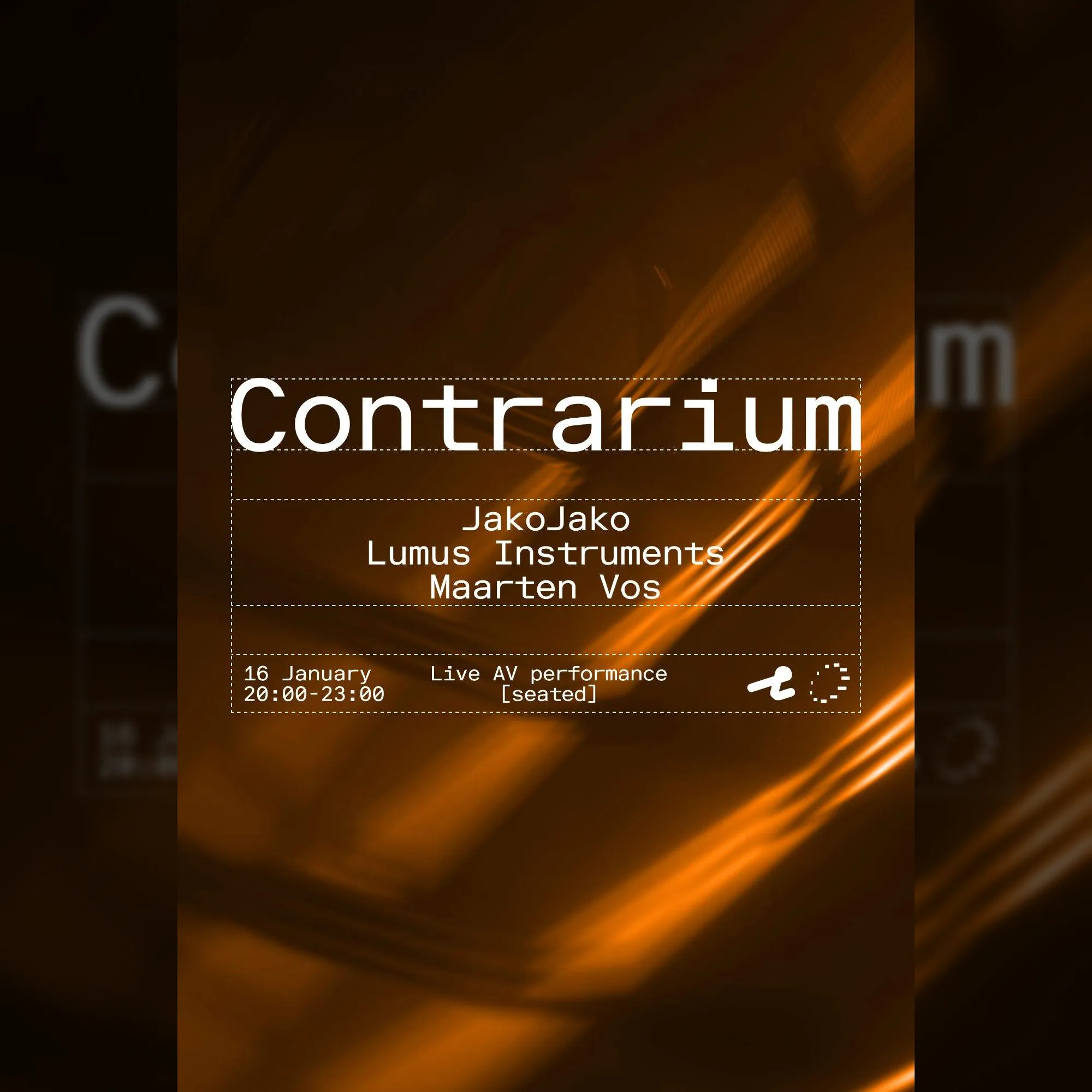 Contrarium w/ JakoJako, Maarten Vos 