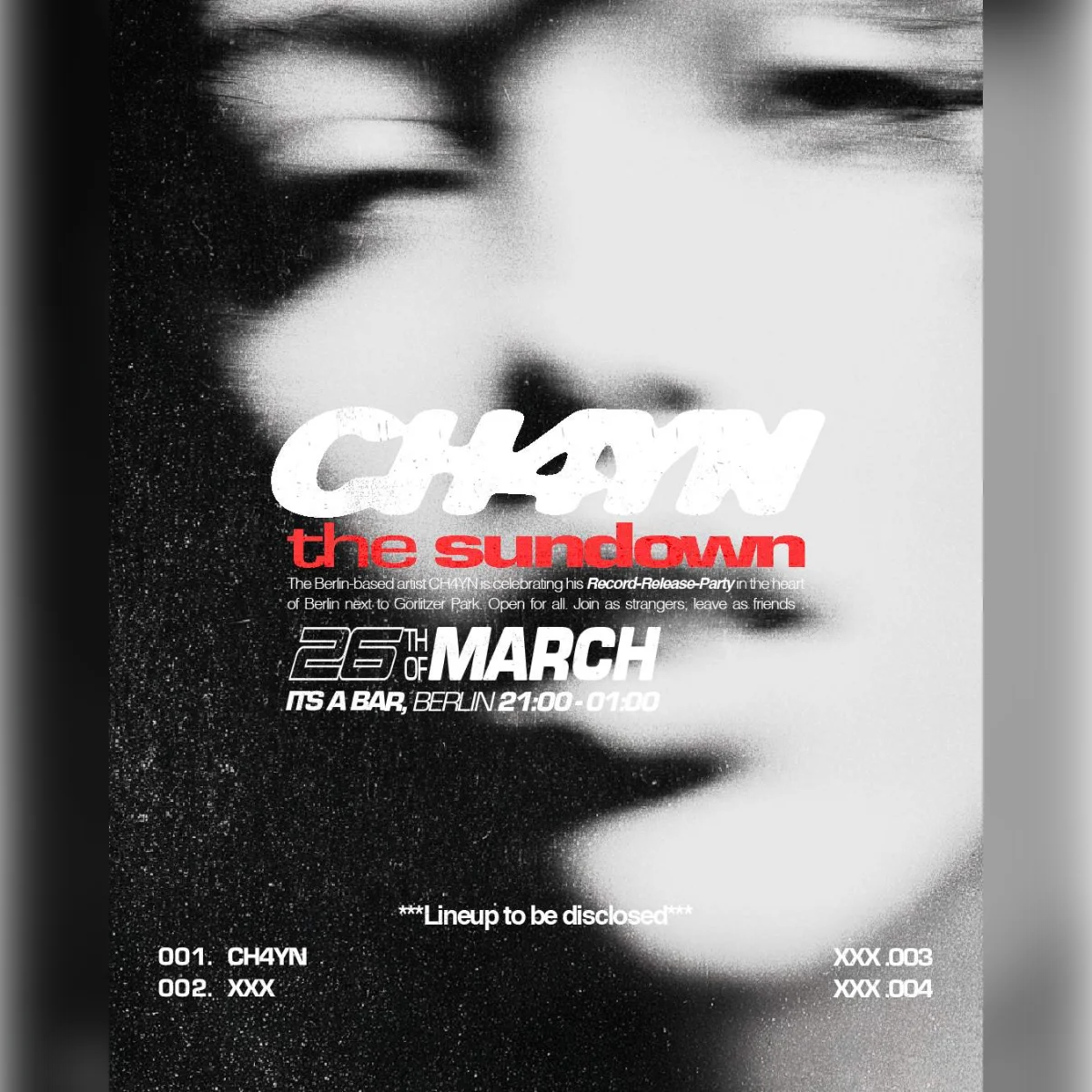 (FREE) CH4YN Releaseparty 'The Sundown'