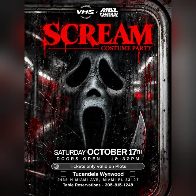 Halloween: SCREAM - Costume Party