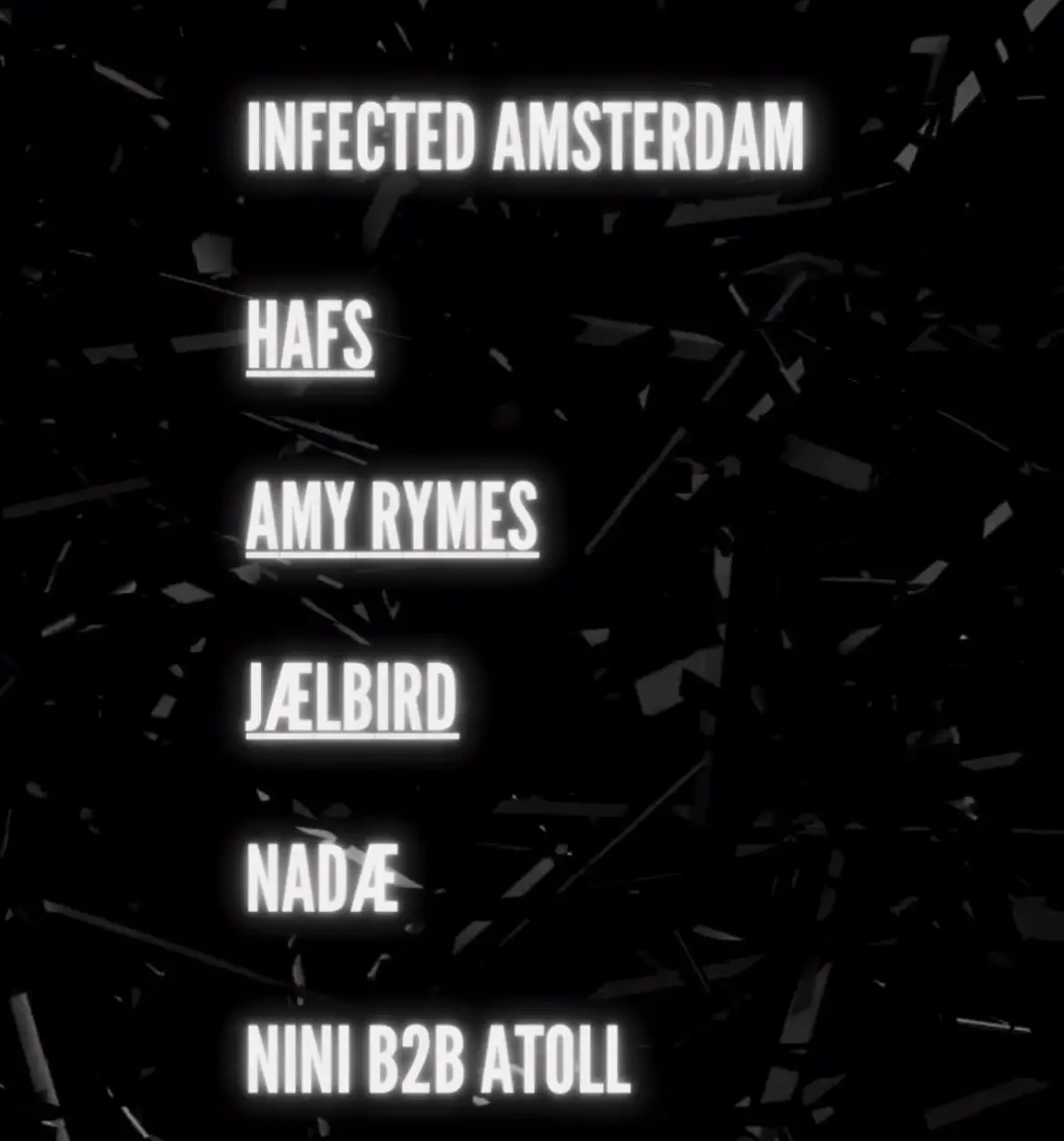 [INFECTED] Hard techno rave