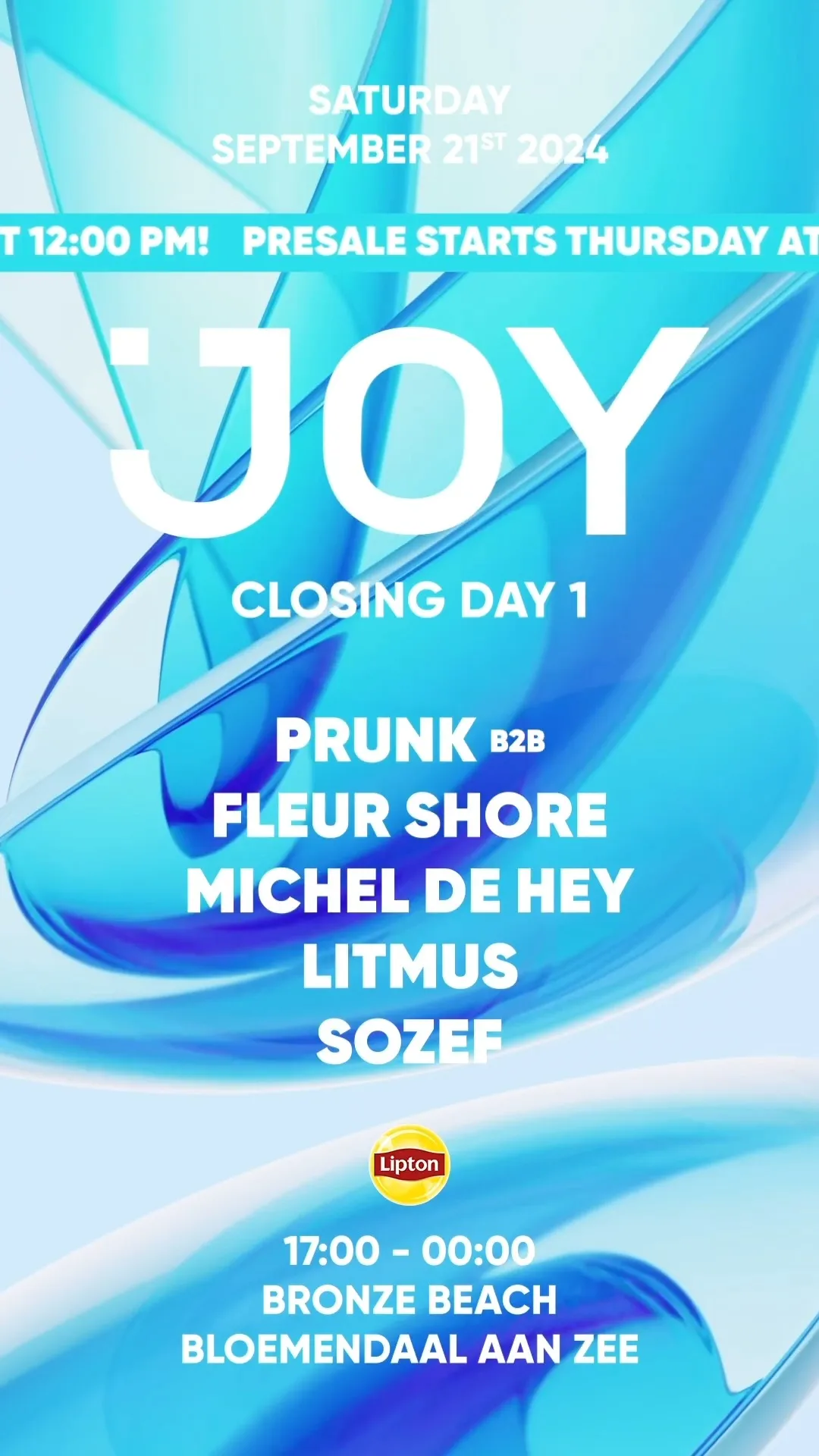 Joy closing day 1
