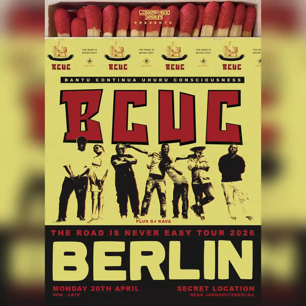 Cassette Head Sessions presents: BCUC