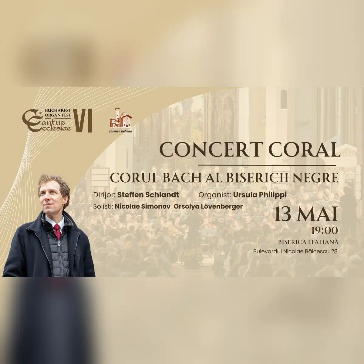 Concert coral - Corul Bach al Bisericii Negre