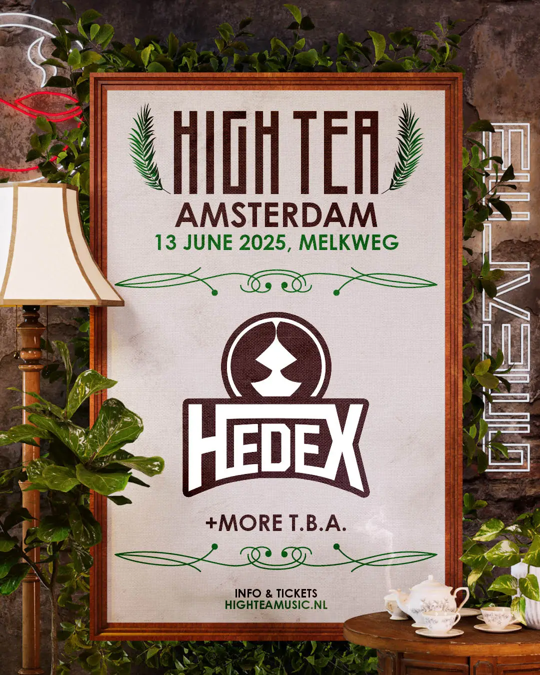 HIGH TEA Amsterdam with Hedex