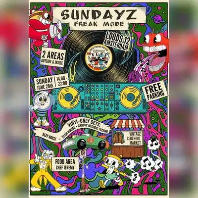 Sundayz Freak Mode - Kein Berlijn & House For All - 2nd Edition