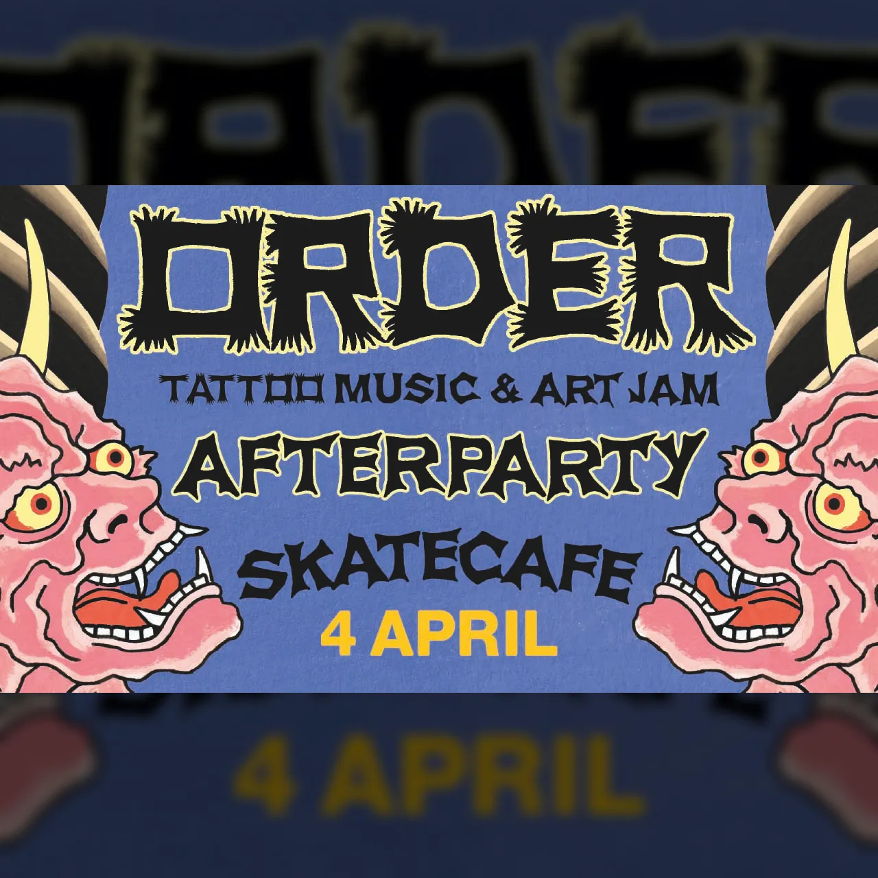 After Party Order Tattoo & Music Jam Saturday