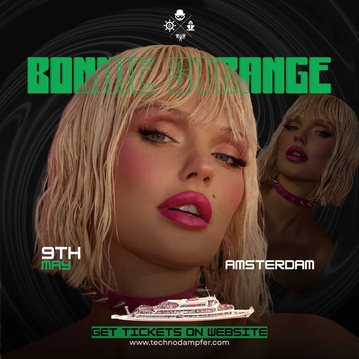 TECHNO DAMPFER Amsterdam w/ Bonnie Strange