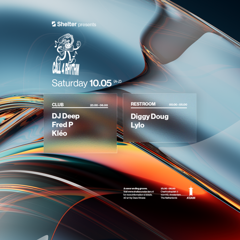 Shelter presents: Call 4 Rhythm