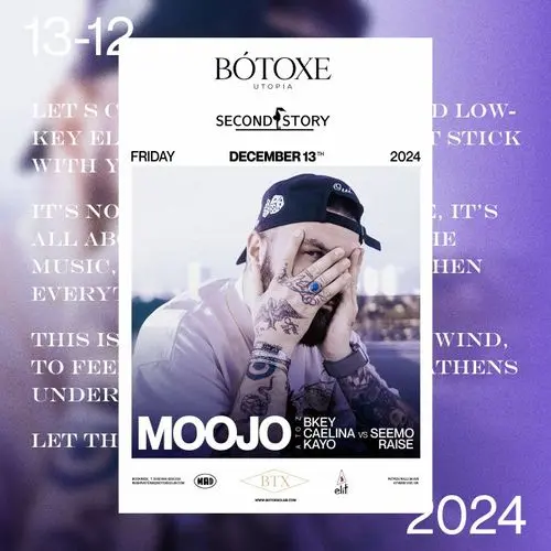 MOOJO LIVE AT BOTOXE ATHENS