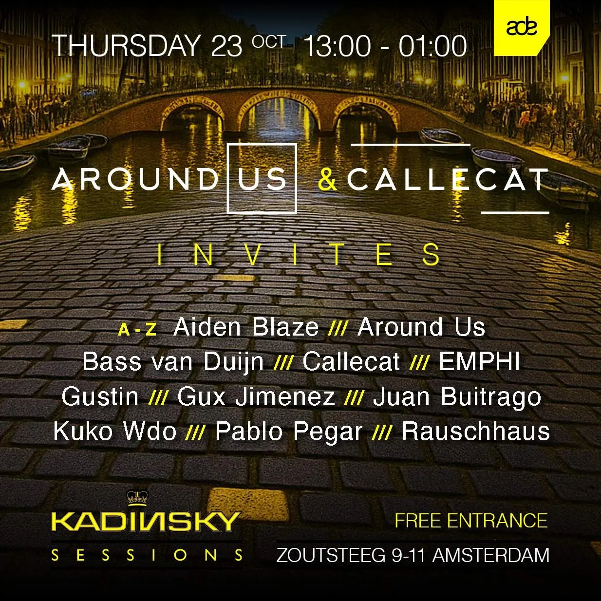 Around Us & Callecat Invites