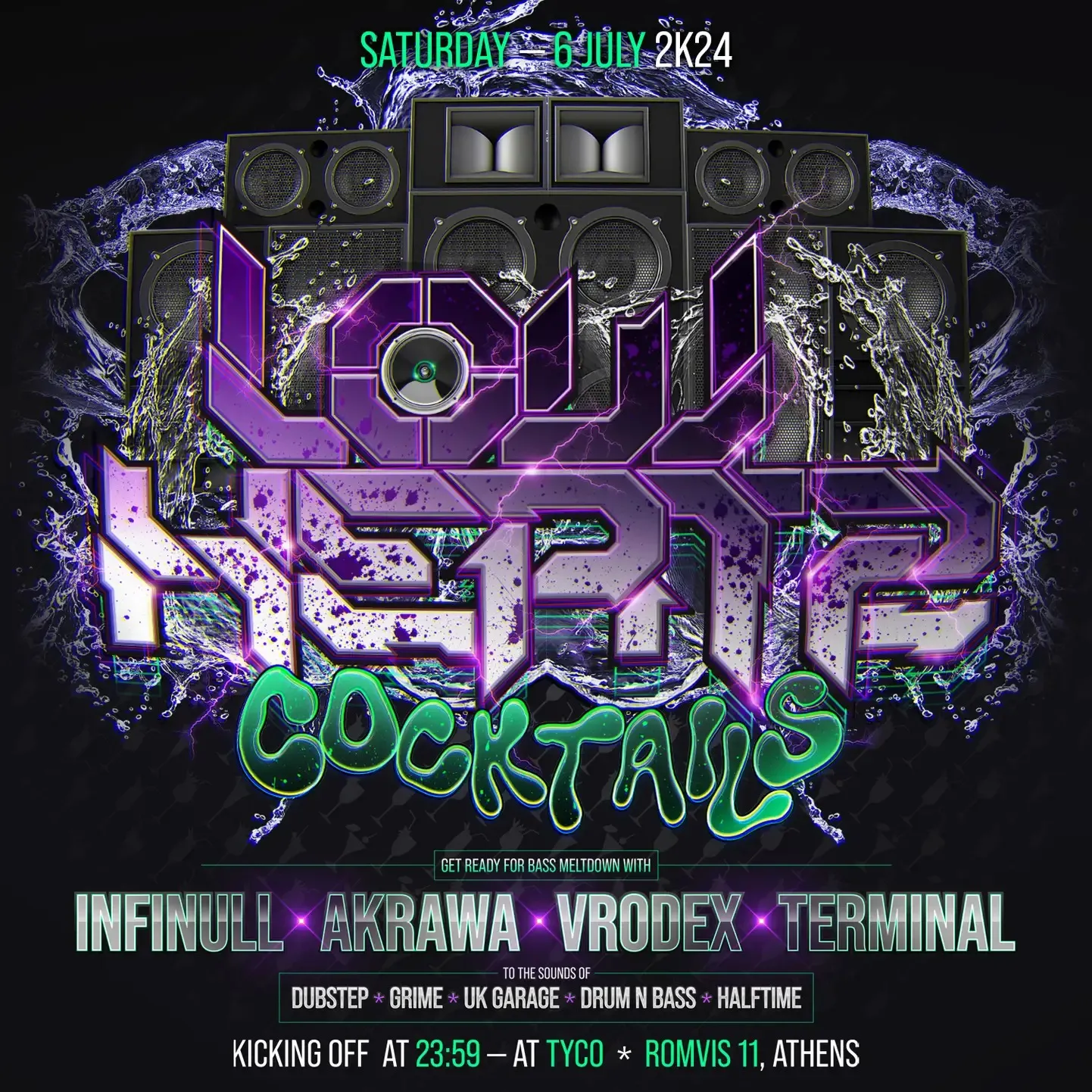 LOW HERTZ COCKTAILS ★ 6 JULY ★ TYCO