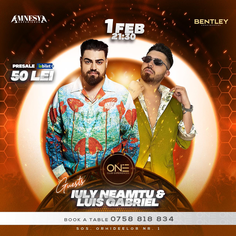 Concert Iuly Neamțu și Luis Gabriel