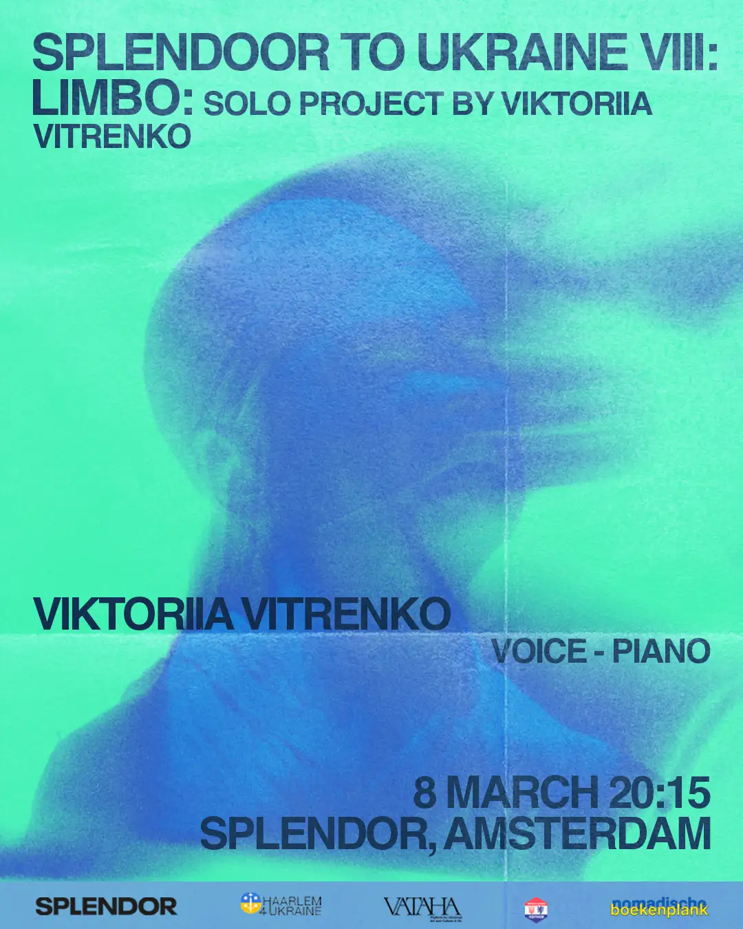 SplenDoor to Ukraine VIII: LIMBO Liedconcert van Victoriia Vitrenko (stem, piano)