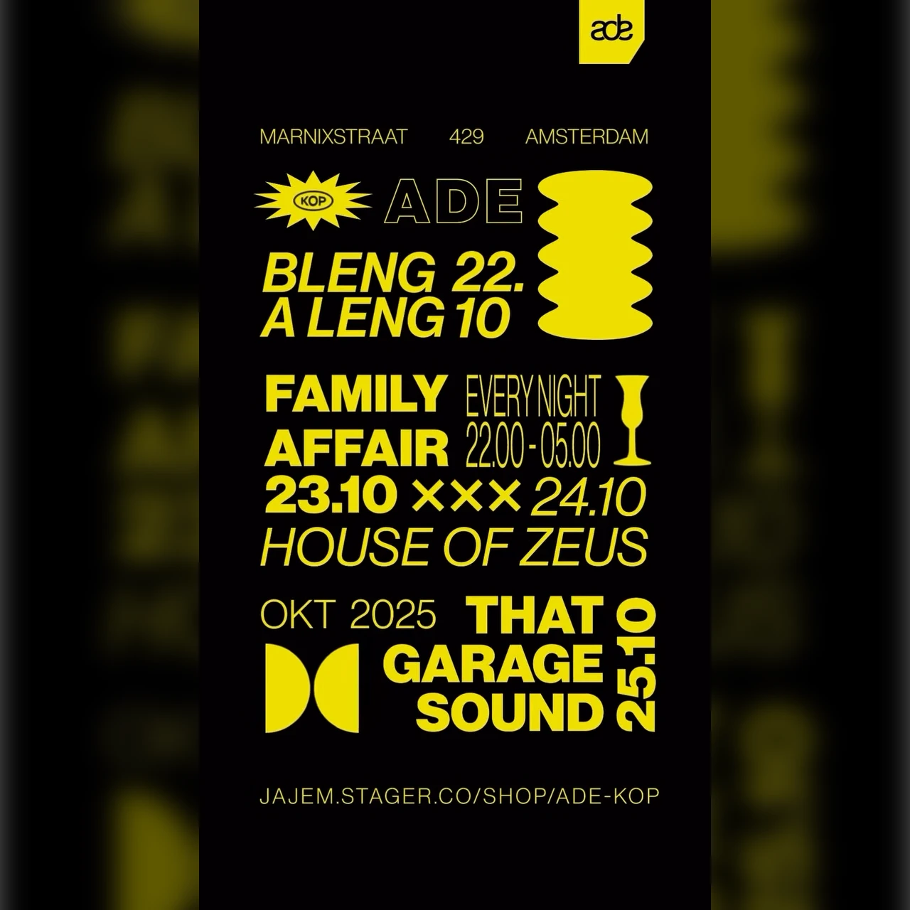 ADE Kick-off: Bleng A Leng X Kopstootbar