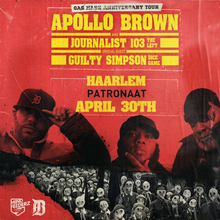 Apollo Brown & Journalist 103  – Gas Mask Anniversary Tour