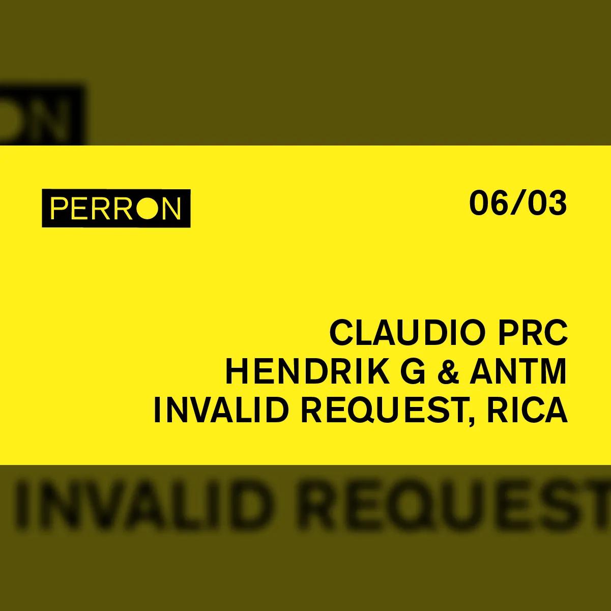 Derailed 7 yrs: Claudio PRC, Hendrik G & ANTM, Invalid Request, Rica