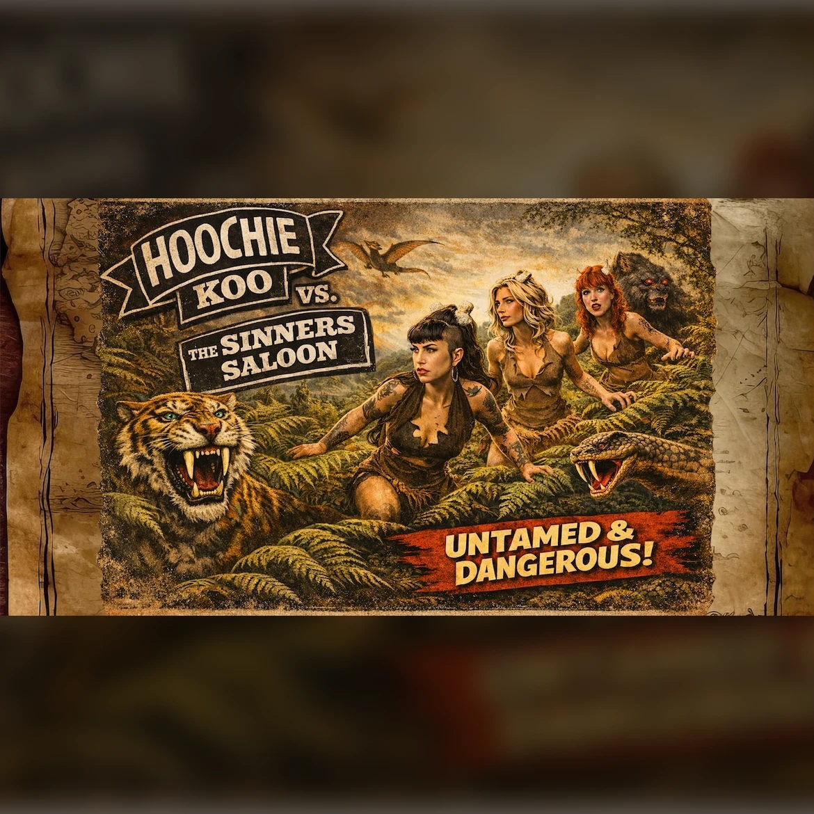 HOOCHIE KOO vs. THE SINNERS SALOON