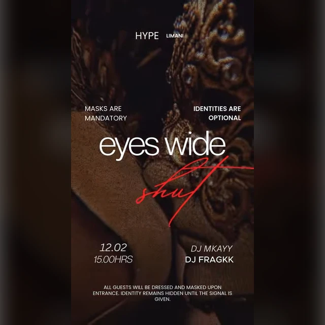 Eyes wide shut