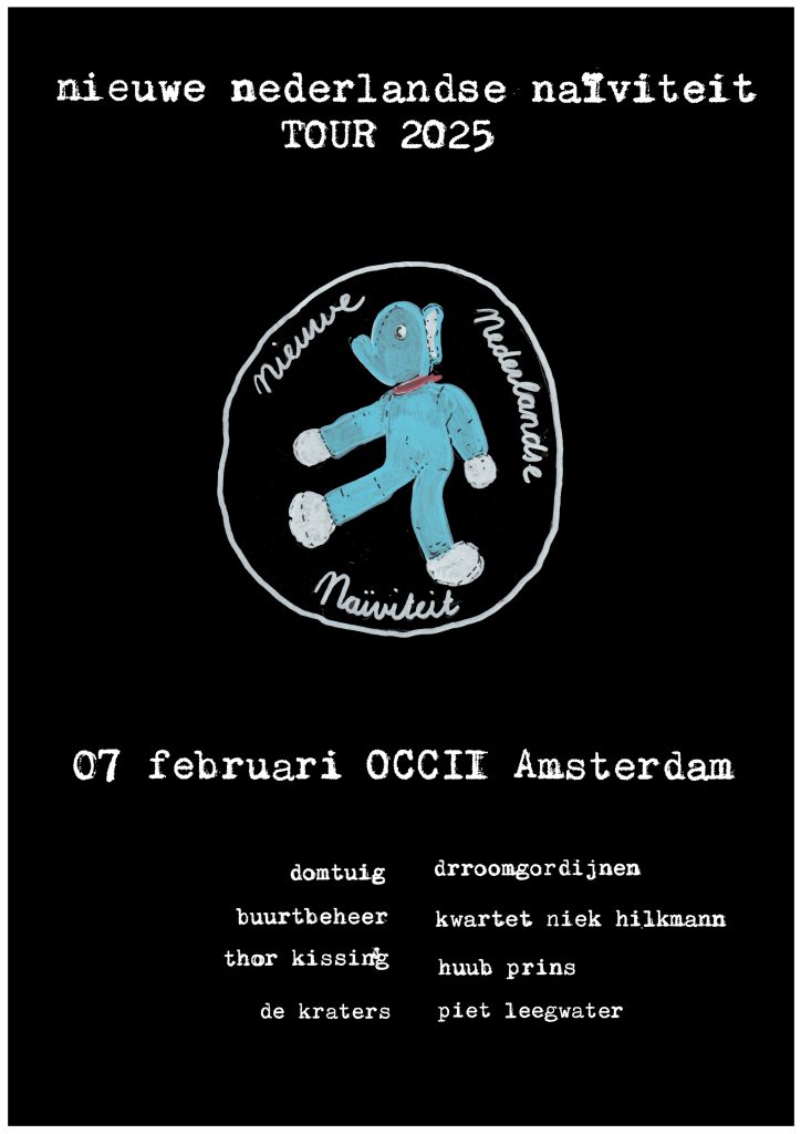 Nieuwe Nederlandse Naïviteit: avond vol poëzie, muziek en performances.