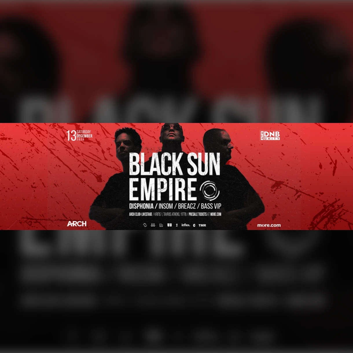 ATH DNB UNITY w/ BLACK SUN EMPIRE (NL) 