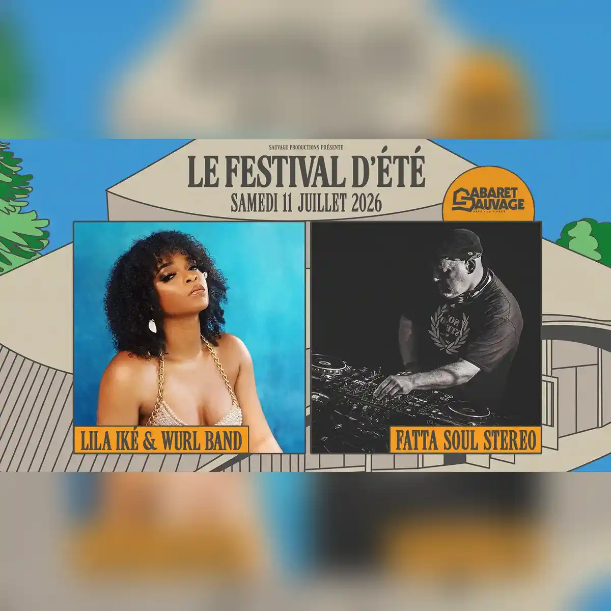 Festival d’Été 2026 • Lila Iké & Wurl Band I Fatta Soul Stereo