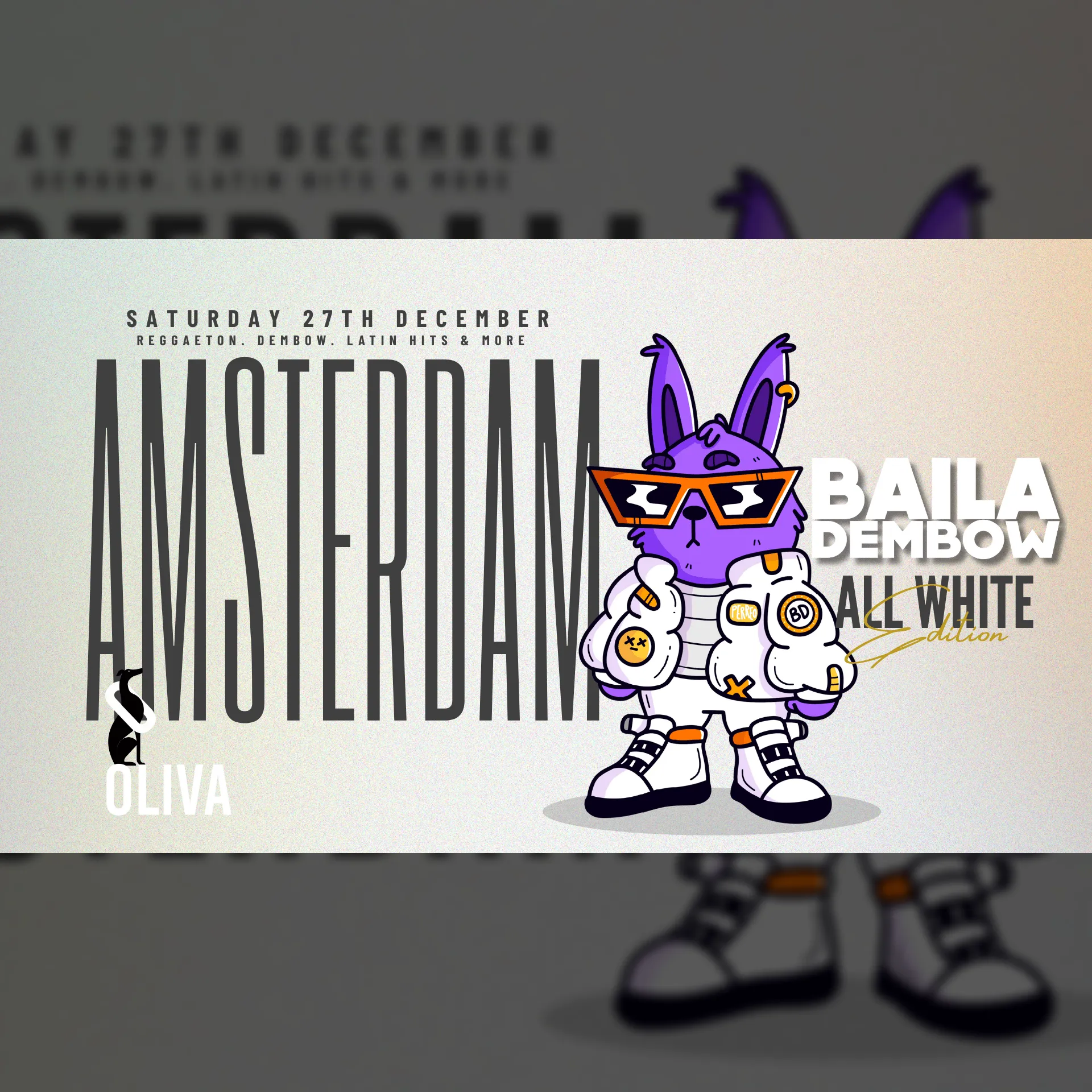 Baila Dembow: End of the Year Party - All White Edition