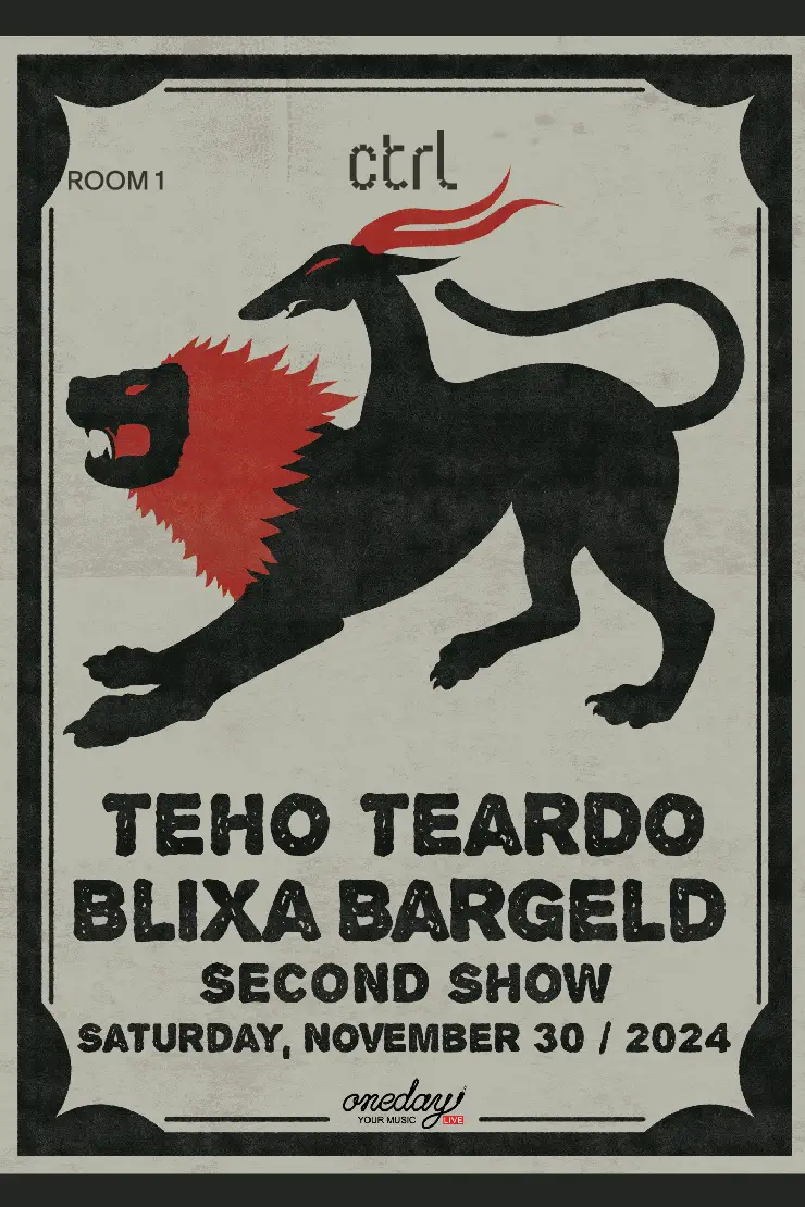 30/11 | Teho Teardo & Blixa Bargeld