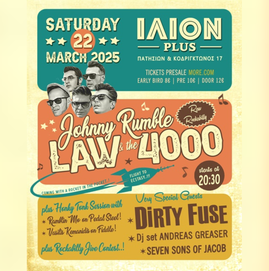JOHNNY RUMBLE & THE LAW 4000