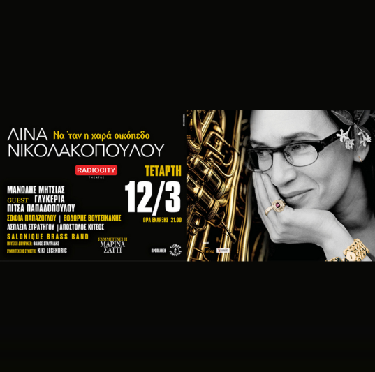 ΛΙΝΑ ΝΙΚΟΛΑΚΟΠΟΥΛΟΥ «Να 'ταν η χαρά οικόπεδο»