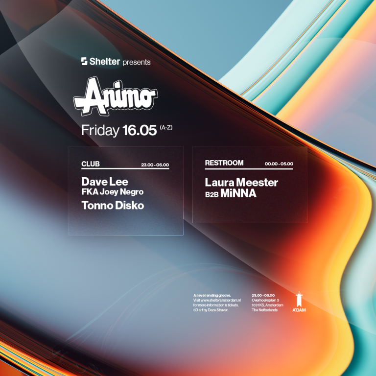 Shelter presents: ANIMO