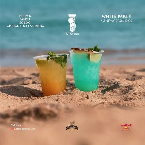 Afropolis goes to the beach | White party