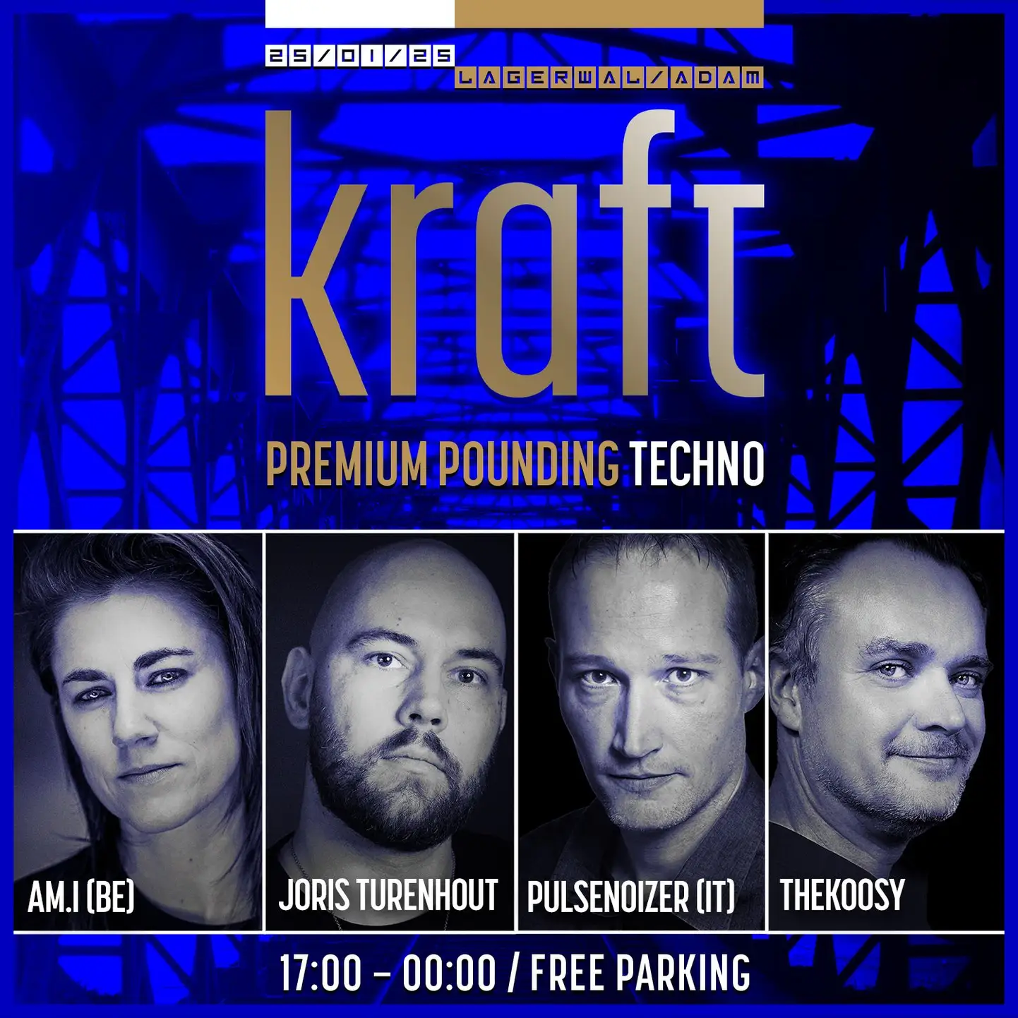 KRAFT Premium Pounding Techno 25th of January 2025