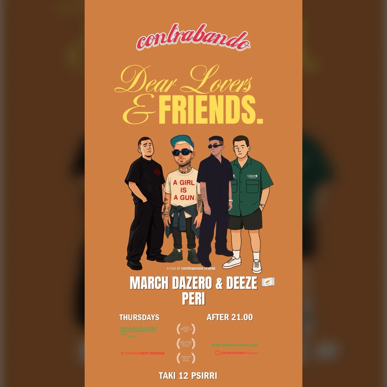 DEAR LOVERS & FRIENDS