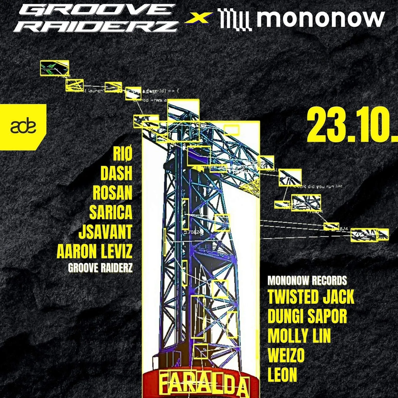 AFTERHOUR ABOVE THE CITY OF AMSTERDAM - ADE CRANE SESSIONS AT FARALDA CRANE HOTEL