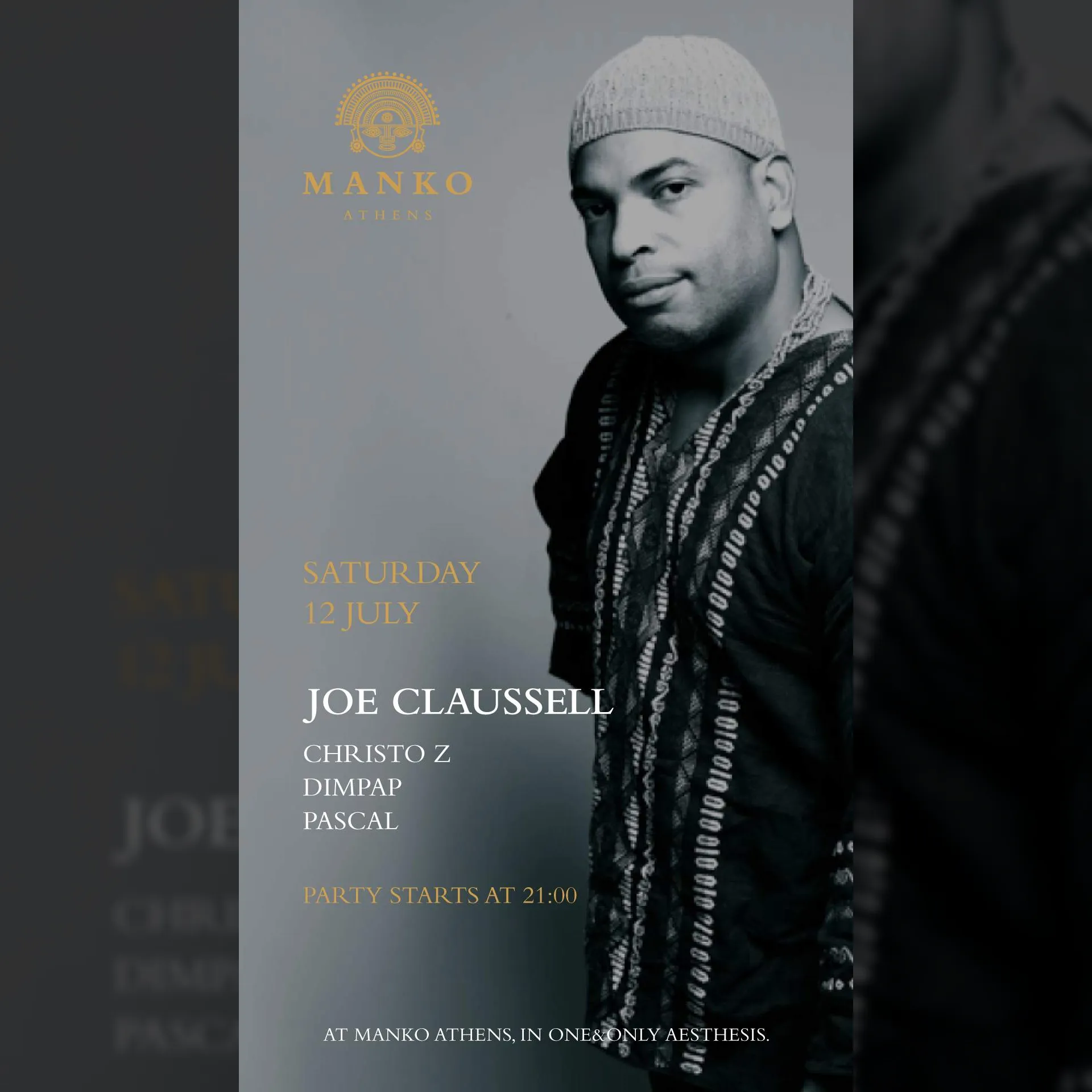 Joe Claussell at MANKO ATHENS