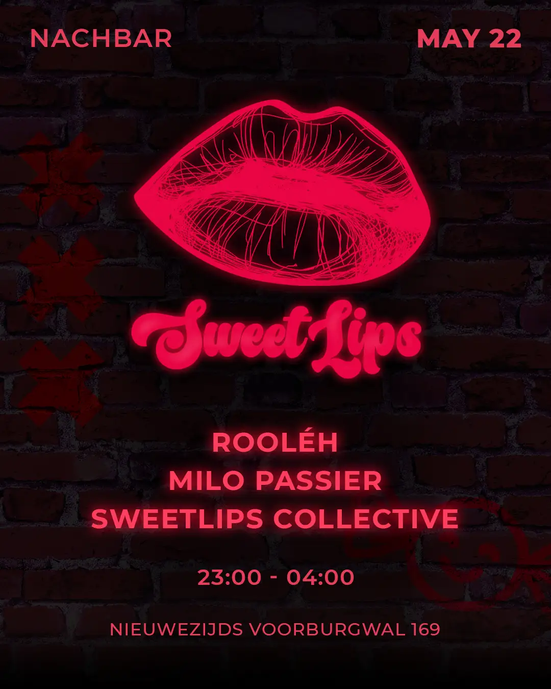 SWEET LIPS w/ Rooléh, Milo Passier