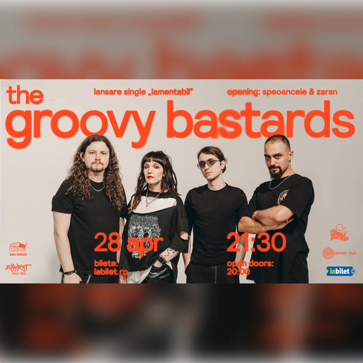 The Groovy Bastards • Lansare single „Lamentabil”