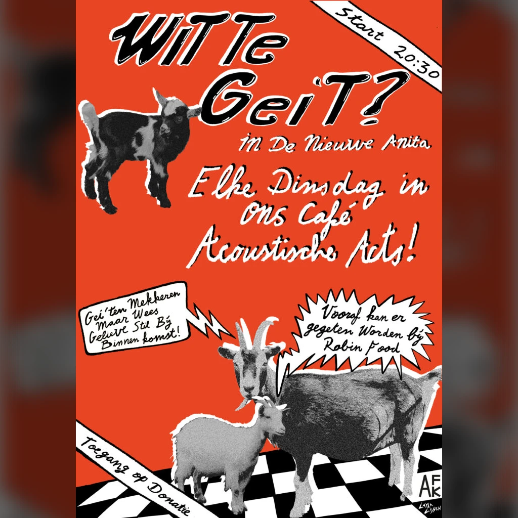 Witte Gei’t? met Gezamenlijk Douchen + Pablo Massizzo + Maas van Gogh