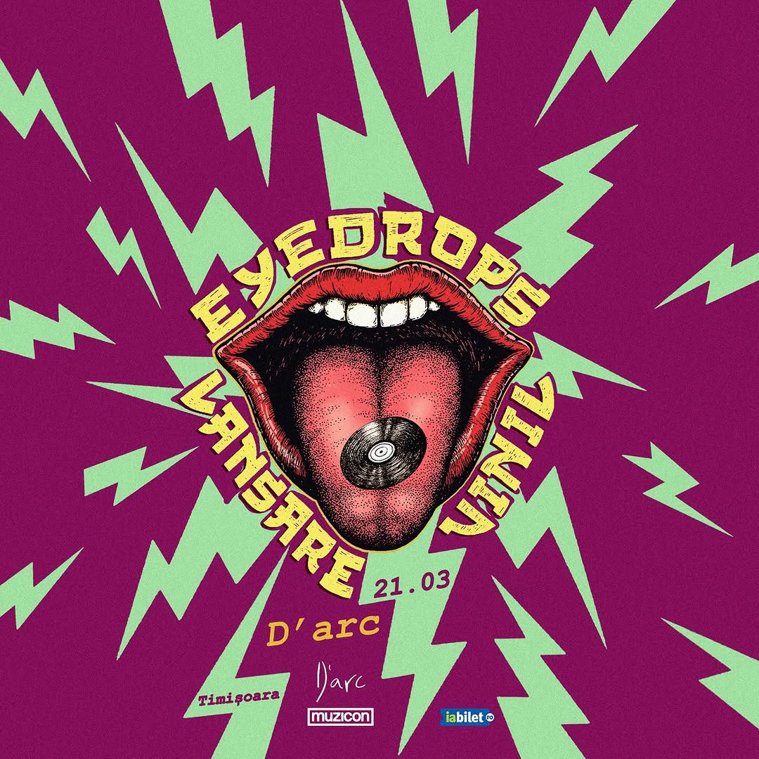 Timisoara: EYEDROPS / Lansare vinil "VIU"