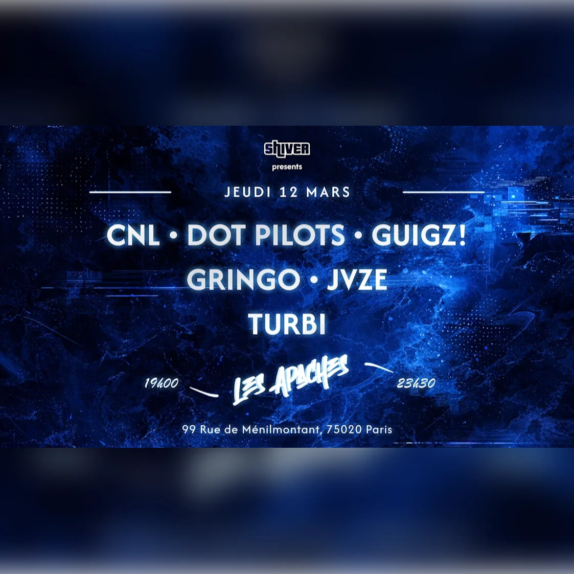 Shiver X Les Apaches 