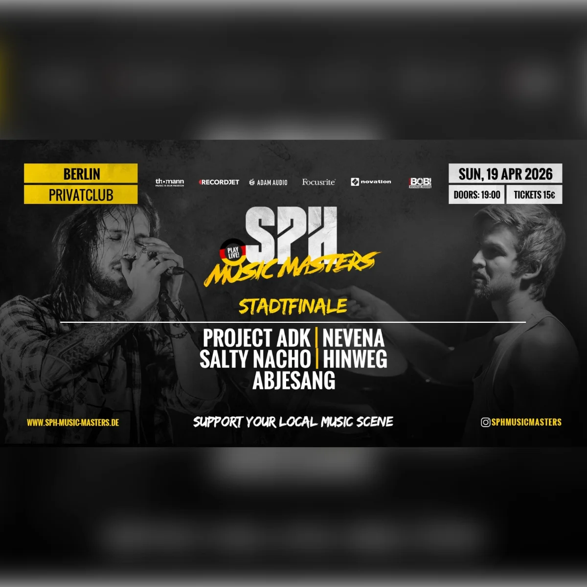 SPH Music Masters Stadtfinale