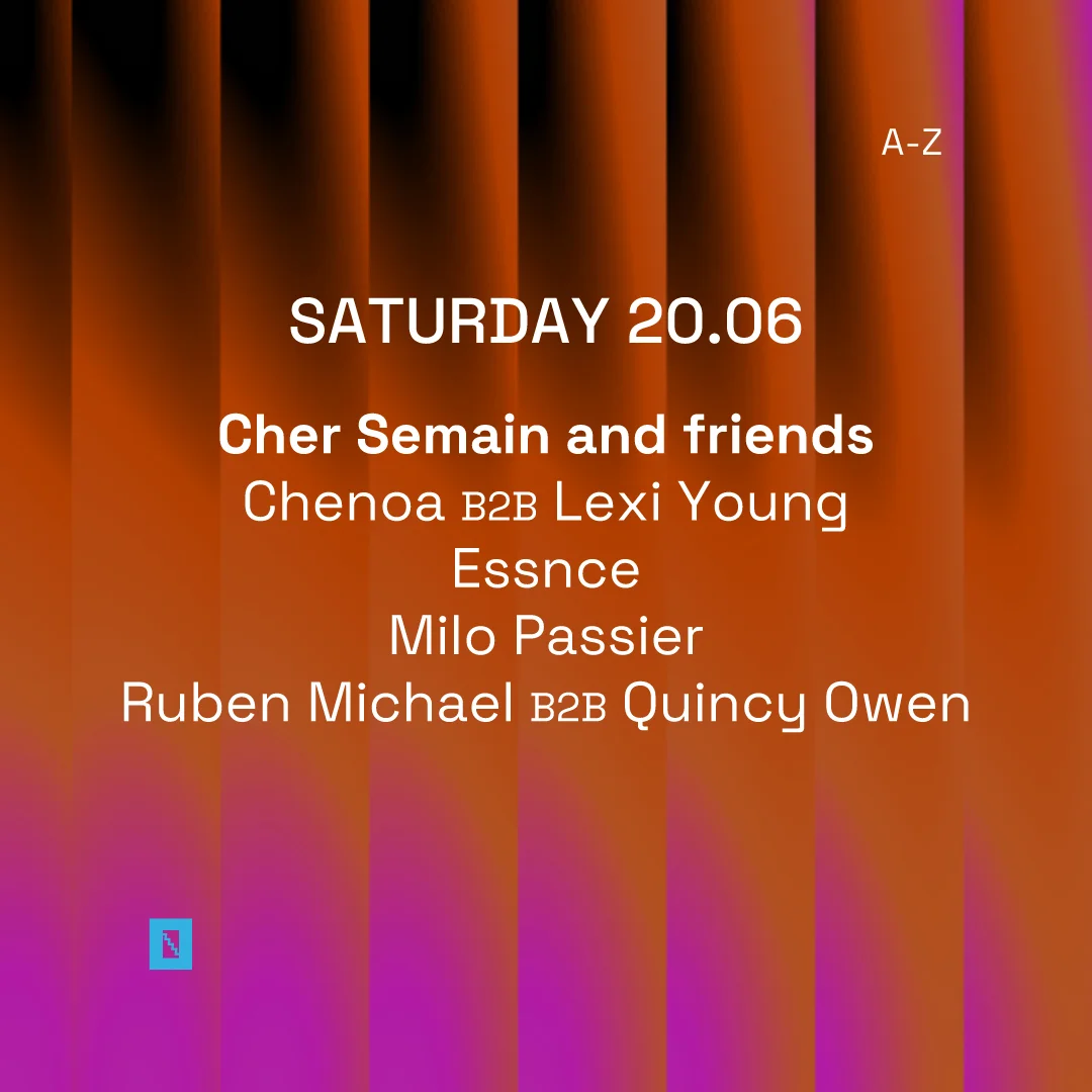 Toffler presents Cher Semain and friends