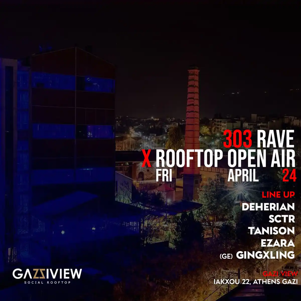 303 Rave x Rooftop Open Air