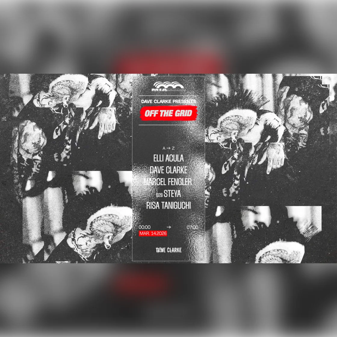 Off The Grid : Elli Acula, Risa Tanagushi, Dave Clarke
