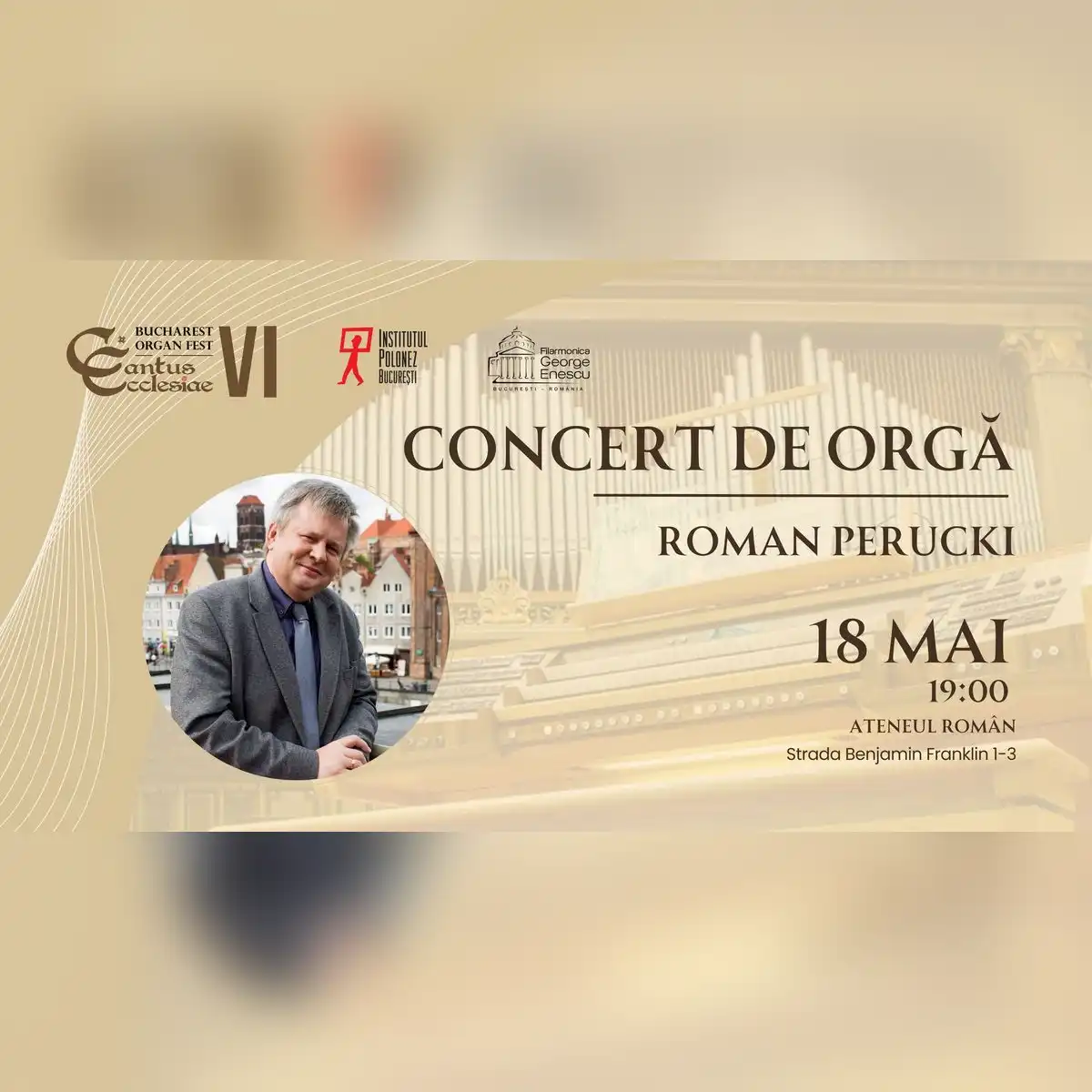 Concert de orgă - Roman Perucki