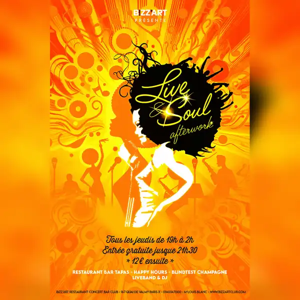 LIVE AND SOUL AFTERWORK