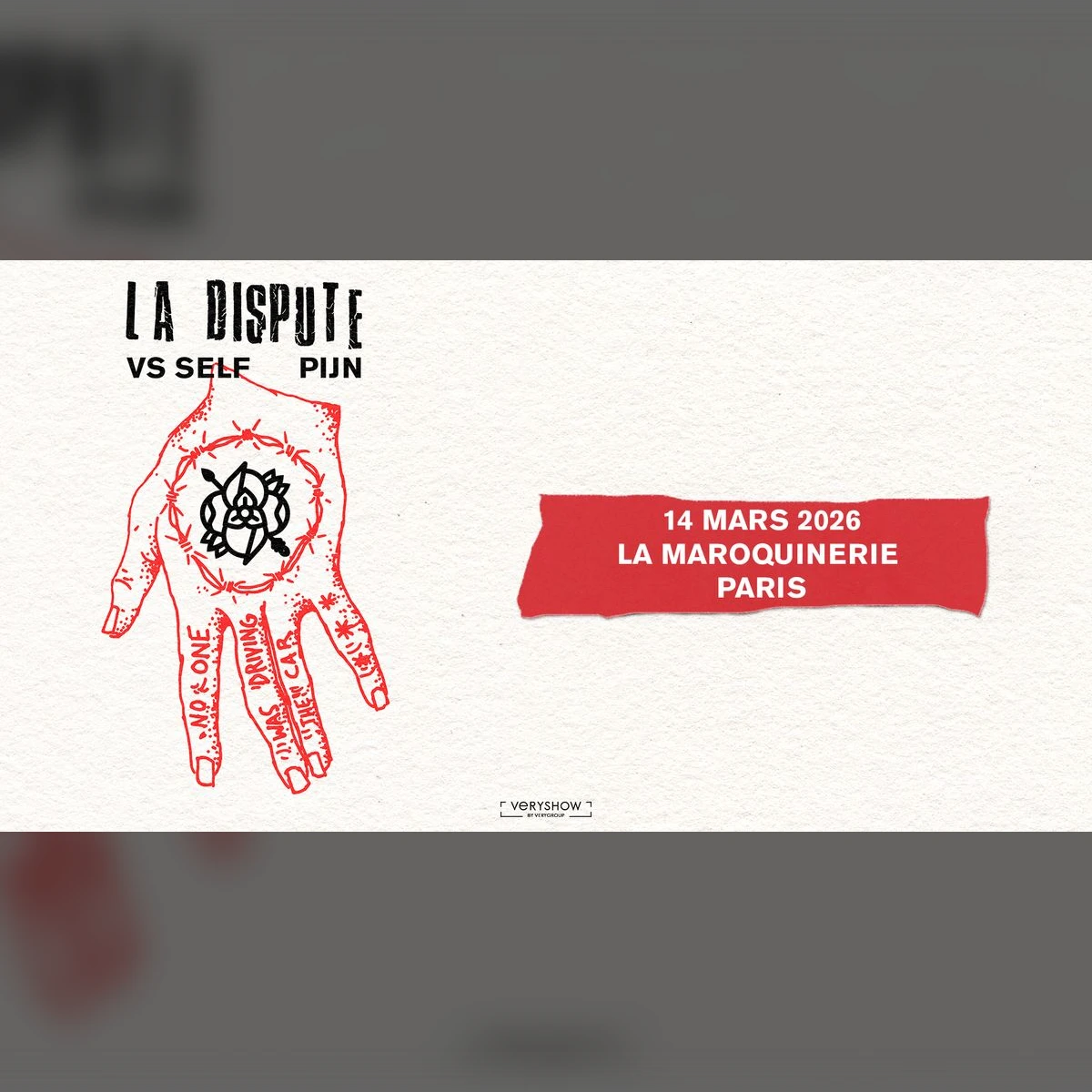 La Dispute + Vs Self + PIJN