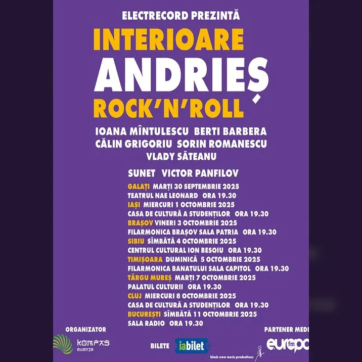 Cluj-Napoca: Andrieș - Interioare / Rock'n'Roll