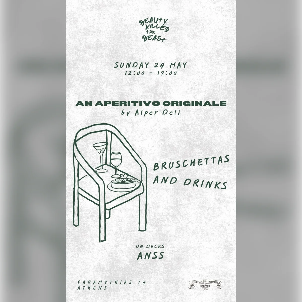 An Aperetivo Originale