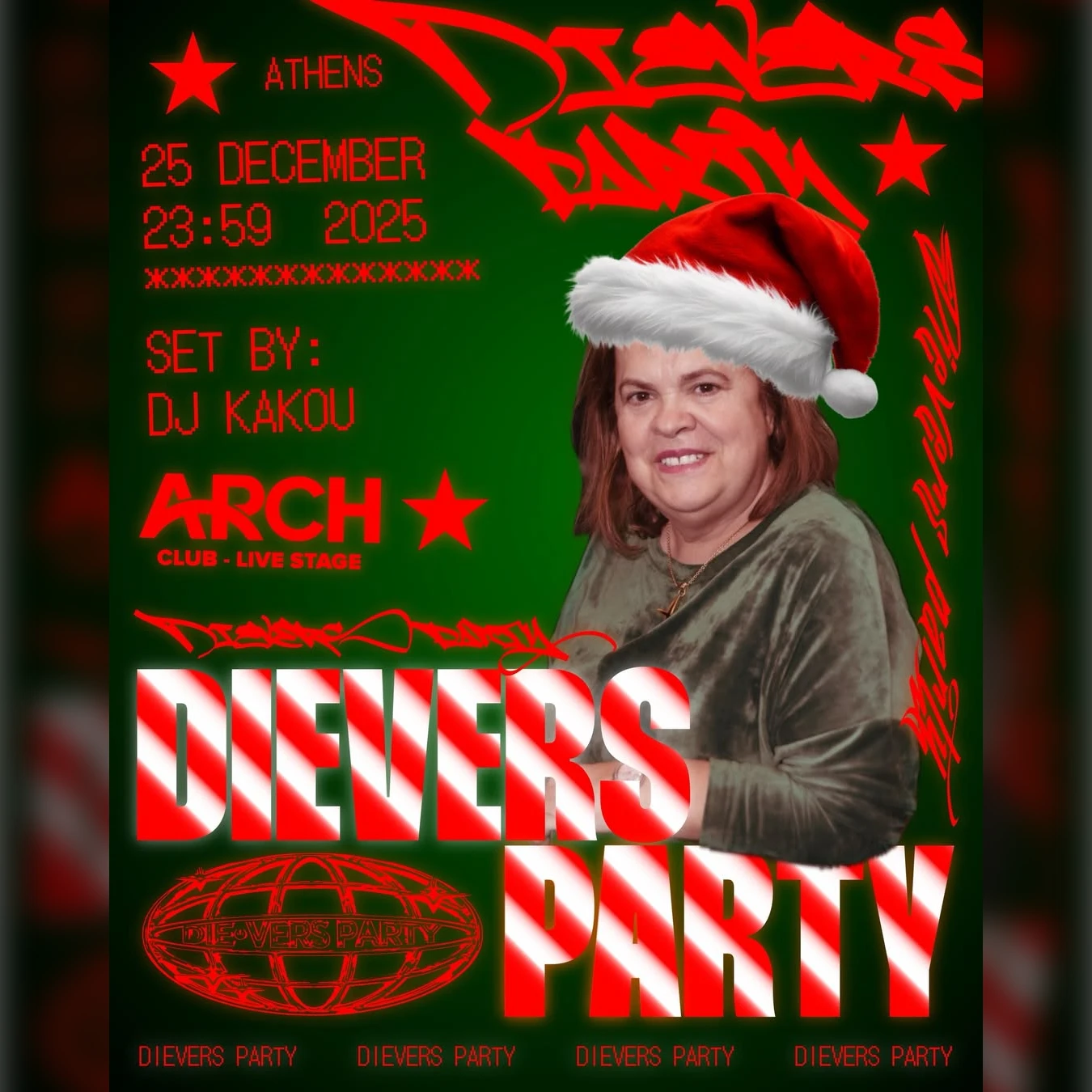 Dievers Christmas Party Athens Feat. Efi Thodi